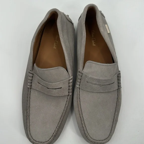 Oliver Cabell Driver Loafer Light Grey 9 - Picture 4 of 10